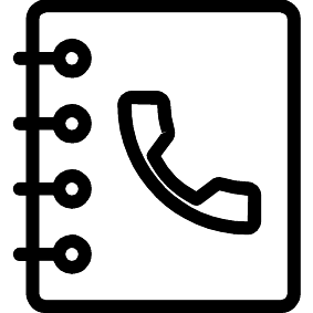 Telefon-Notizbuch